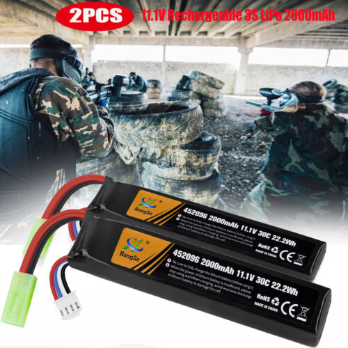 2pcs airsoft battery lipo - 2pcs,
