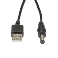 2m USB Black Charger Cable for