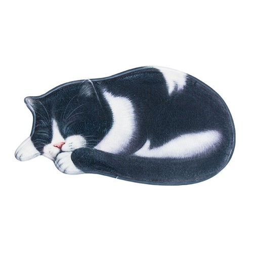 Floor kitten bathroom mat - floor,