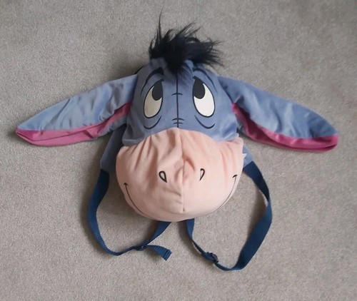 Eeyore face backpack bag - face,