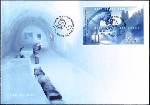 Ice sculpture art igloo - art, blue