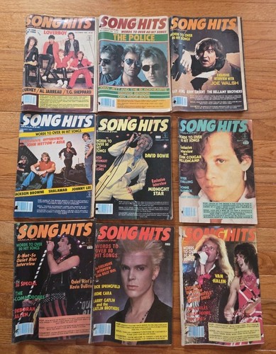 Song hits magazine lot idol - hits,
