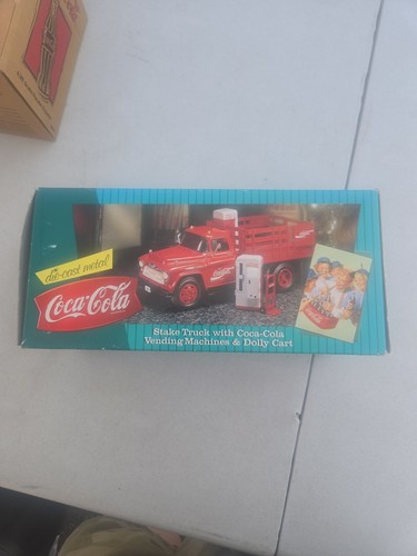 Coca cola coke stake truck - coca-cola,