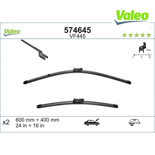 Wiper blade valeo 574645 for - blade,
