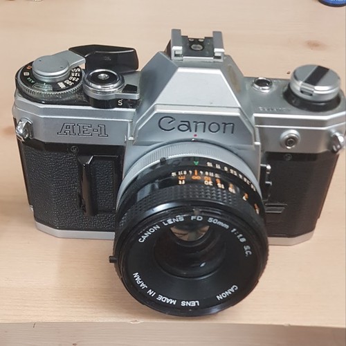 Canon film camera - camera,, two