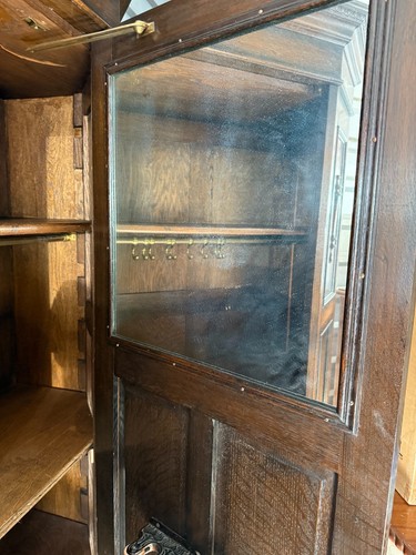 Antique single door oak - single,
