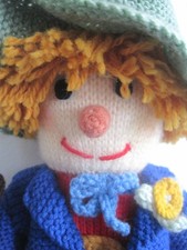 HAND KNITTED 14 INCH TALL