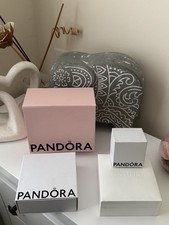 Bundle Of Assorted Pandora Empty Jewellery Gift Boxes Pandora Cases Pink White