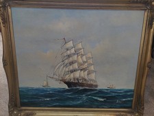 Large ambrose galleon ship - galleon,