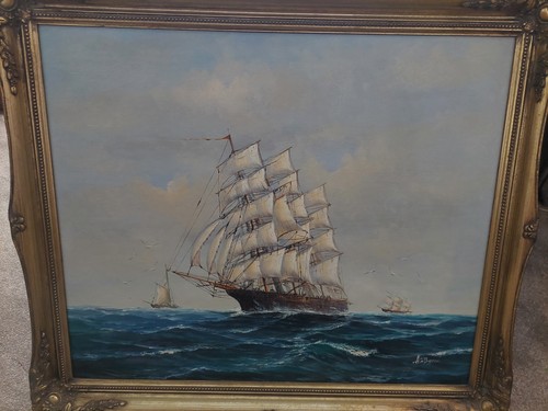 Large ambrose galleon - large, ship