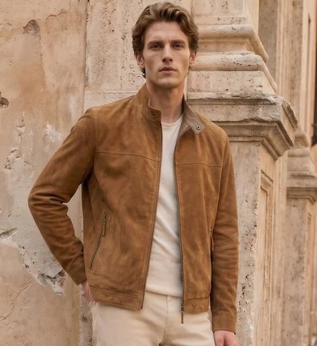 Mens genuine suede leather - genuine,