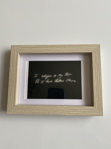 Tracey emin style neon text - tracey,