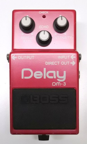 Boss delay guitar effect - delay,