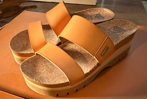 Reef women beige tan - reef, slide