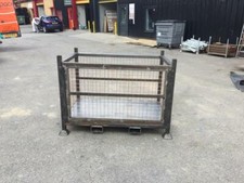Metal pallet stackable steel - metal,