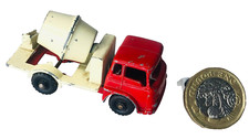 Toy Car A Budgie Model Cement Mixer Red White Diecast Vintage ra