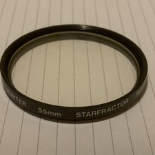 Hunter 55mm Starfractor 6pt Star Filter (No Case)