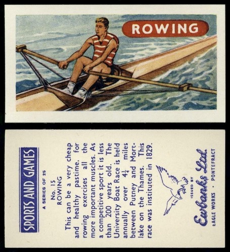 Rowing sports games 1958 - #15,