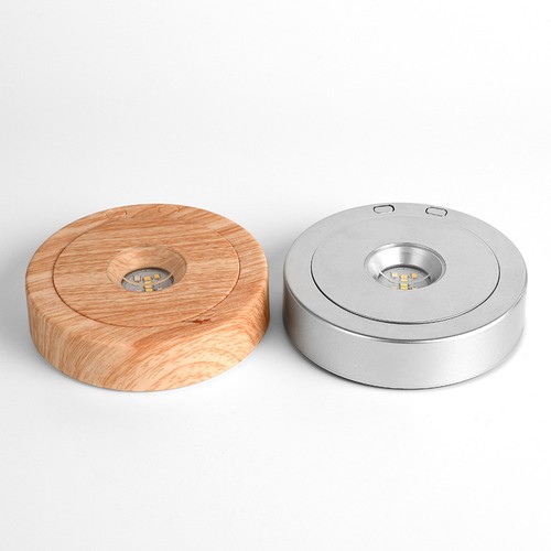 Rotating display stand with - display,