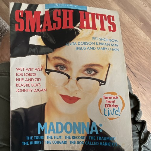 Smash hits magazine madonna - smash,