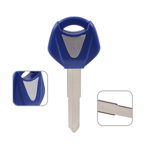 Blue motorcycle uncut blank - blue,