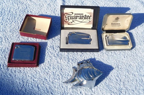 Vintage ronson lighters job - vintage,