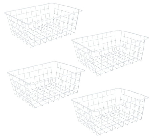 Mivide 4pcs white metal wire - mivide,