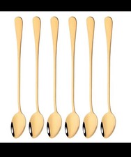 6Pcs Coffee Spoon Ice Cream