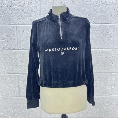 Pink soda black fleece - soda,