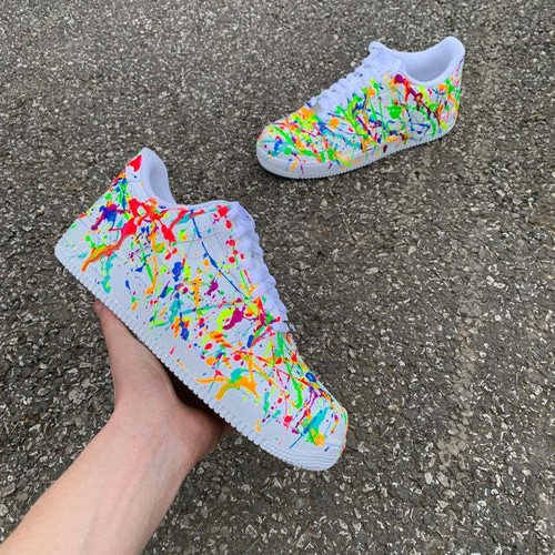 Air force custom splatter - air,
