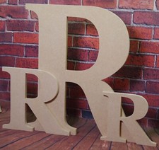 Wooden Letters Numbers  Alphabet  Sign  Wedding  Nursery  Craft-10 cm to 50 cm