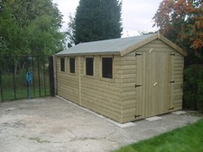 20x10 garden shed/workshop