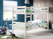 Julian Bowen Camden Bunk Bed Surf White Durable and Stylish Bedroom Furniture