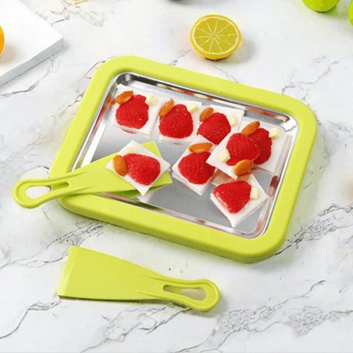 Rolled ice cream maker - ice,