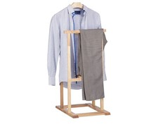 Relaxdays wooden valet - relaxdays, valet,