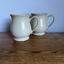 DENBY LINEN CRAFTSMAN MUG X 2