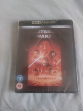 Star Wars  - THE LAST JEDI - 4K ULTRA HD - +BLU RAY + BONUS DISC - New -  Sealed