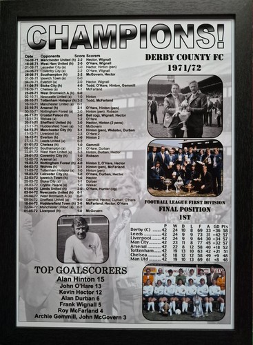 Derby county 1972 football - derby,