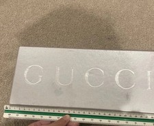 Silver Gucci Box