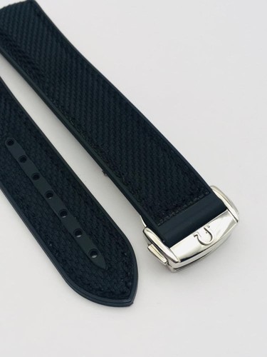 20mm 22mm black nylon rubber - nylon,