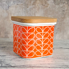 Orla Kiely Enamel Storage Jar