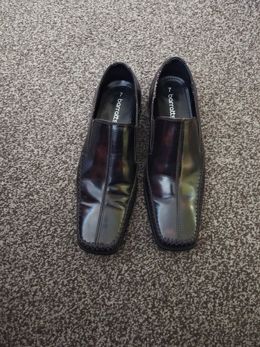Mens burgundy formal shoes - burgundy,