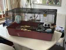 Hamster/Rat/Mouse Cage with Home Water Bottle Wheel Food Bowl Accessories Rodent