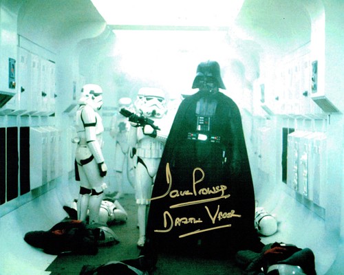 Dave prowse signed autograph - dave,