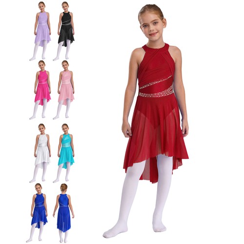 Girls latin leotard dress - girls,