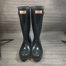 Hunter Boots Youth Black Boy 4