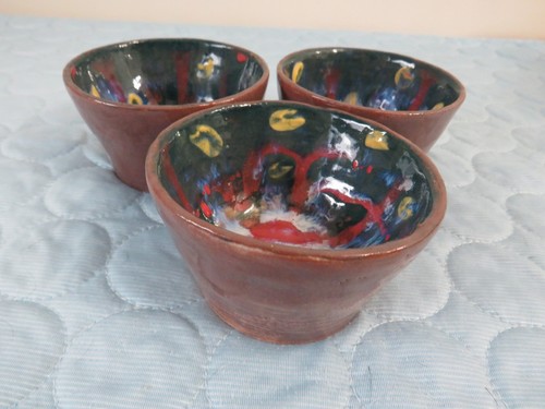 Snack bowls hand made - snack, &