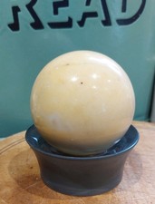 Mineral Stone Spheres Balls and Stand Crystal Holder. Alabaster Sphere Ball ?