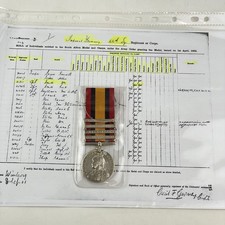 Queens South Africa Medal 4