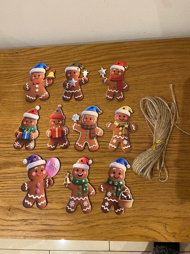 Gingerbread man christmas tree - christmas,